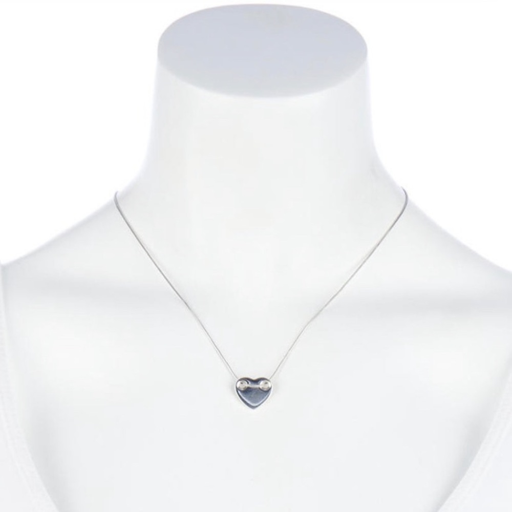 SOLD Tiffany & Co. Sliding Heart Necklace - Picture 5 of 5